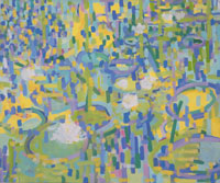 n�chstes Bild: Regentag (Seerosen)